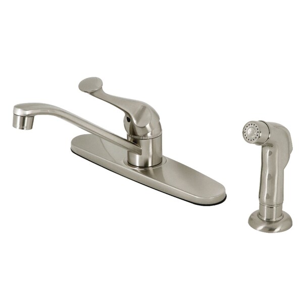 KB572SNSP 8" Centerset Kitchen Faucet, Brushed Nickel